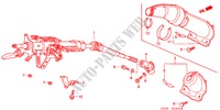 COLUMNA DE DIRECCION para Honda HR-V 4WD 3 Puertas 5 velocidades manual 2000