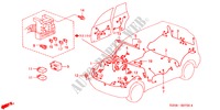 CONJUNTO DE ALAMBRES(RH) para Honda HR-V 4WD 3 Puertas automática completa 2000
