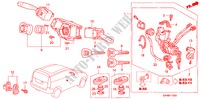 INTERRUPTOR COMBINACION(RH) para Honda HR-V 4WD 5 Puertas 5 velocidades manual 2001
