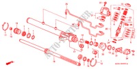 CAJA DE ENGRANAJE DE P.S.(LH) para Honda PRELUDE 2.0I 2 Puertas 5 velocidades manual 2000