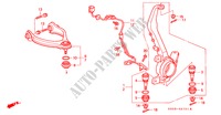 CHARNELA(ATTS) para Honda PRELUDE VTI-R 2 Puertas 5 velocidades manual 1998