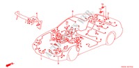 CONJUNTO DE ALAMBRES(LH) para Honda PRELUDE VTEC 2.2VTI 2 Puertas 4 velocidades automática 1997
