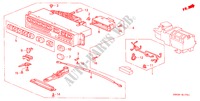 CONTROL DE CALEFACTOR(RH) para Honda PRELUDE SI 2 Puertas 5 velocidades manual 1997