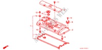 CUBIERTA CULATA CILINDRO (DOHC VTEC) para Honda PRELUDE TYPE-S 2 Puertas 5 velocidades manual 2000