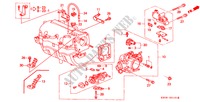 CUERPO MARIPOSA GASES(DOHC) para Honda PRELUDE SI 2 Puertas 5 velocidades manual 1997