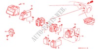 INTERRUPTOR(RH) para Honda PRELUDE SI 2 Puertas 5 velocidades manual 2000