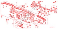 PANEL DE INSTRUMENTO(LH) para Honda PRELUDE 2.0I 2 Puertas 5 velocidades manual 2000