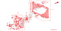 RADIADOR(TOYO) para Honda PRELUDE SI 2 Puertas 5 velocidades manual 1997