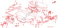 TAPA DE PORTAEQUIPAJE(RH) (2) para Honda PRELUDE TYPE-S 2 Puertas 5 velocidades manual 2001