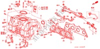 MULTIPLE DE ADMISION para Honda CIVIC VTI-S 4 Puertas 5 velocidades manual 2004