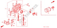 BOMBA DE ACEITE/COLADOR DE ACEITE para Honda CIVIC VTI-LDS 4 Puertas 5 velocidades manual 2005