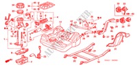 TANQUE DE COMBUSTIBLE para Honda CIVIC VTI-LDS 4 Puertas 5 velocidades manual 2005