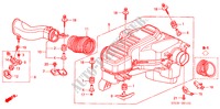 CAMARA DE RESONADOR para Honda CIVIC 1.6 LS 4 Puertas 5 velocidades manual 2005