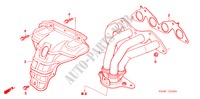 MULTIPLE DE ESCAPE(1) para Honda CIVIC 1.6 EST 4 Puertas 5 velocidades manual 2006