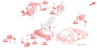UNIDAD SRS(LH) para Honda CIVIC VTI-S 4 Puertas 5 velocidades manual 2005