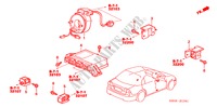 UNIDAD SRS(RH) para Honda CIVIC GLI-A 4 Puertas 5 velocidades manual 2005