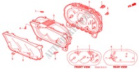 COMPONENTES DEL INDICADOR(NS) para Honda CIVIC VI 5 Puertas 5 velocidades manual 2001