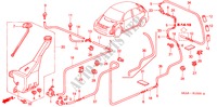 LAVAPARABRISAS para Honda CIVIC VTI 5 Puertas 5 velocidades manual 2001