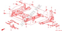 ASIENTO DEL. (IZQ.)(2) para Honda ACCORD 2.3VTI 4 Puertas 5 velocidades manual 2000