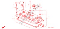 CUBIERTA CULATA CILINDRO(L4) para Honda ACCORD 2.3VTI 4 Puertas 5 velocidades manual 2000