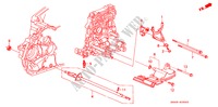HORQUILLA DE CAMBIO(L4) para Honda ACCORD 2.3 LEV 4 Puertas 4 velocidades automática 2000