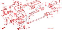 TUBERIA DE ESCAPE(L4) para Honda ACCORD 2.3VTI 4 Puertas 5 velocidades manual 2000