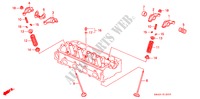 VALVULA/BRAZO DE BALANCIN(SOHC) (L4) para Honda ACCORD EXI 4 Puertas 5 velocidades manual 2000