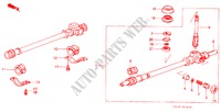 CAJA ENGRANAJE DIRECCION para Honda ACCORD GL 4 Puertas 5 velocidades manual 1982