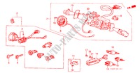 INTERRUPTOR(2) para Honda ACCORD EX 3 Puertas 5 velocidades manual 1983