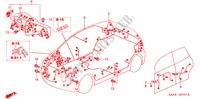 CONJUNTO DE ALAMBRES para Honda JAZZ 1.3GLI 5 Puertas 5 velocidades manual 2005