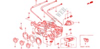 CONTROL DE CALEFACTOR(MANUAL) para Honda JAZZ 1.4LX 5 Puertas 5 velocidades manual 2003