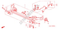 EJE TRASERO para Honda JAZZ 1.4LX 5 Puertas 5 velocidades manual 2002