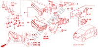 UNIDAD DE MANDO(ALOJAMIENTO DE MOTOR) para Honda JAZZ 1.4LX 5 Puertas 5 velocidades manual 2003
