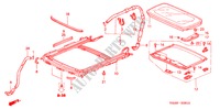 VIDRIO DESLIZANTE para Honda JAZZ 1.4LX 5 Puertas 5 velocidades manual 2003