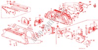 COMPONENTE VELOCIMETRO (NS) para Honda CIVIC GL 4 Puertas 5 velocidades manual 1986