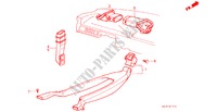 CONDUCTO DE CALEFACTOR para Honda CIVIC DX 4 Puertas 5 velocidades manual 1984