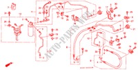 ACONDICIONADOR DE AIRE (MANGUERAS/TUBERIAS) (LH) para Honda LEGEND ZI 4 Puertas 5 velocidades manual 1990