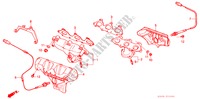 MULTIPLE DE ESCAPE para Honda LEGEND XI EXCLUSIVE 4 Puertas 5 velocidades manual 1990
