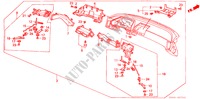 PANEL DE INSTRUMENTO (LH) para Honda LEGEND XI 4 Puertas 5 velocidades manual 1986