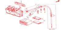 VELOCIMETRO/ NAVEGADOR ELECTRONICO para Honda LEGEND EX 4 Puertas 5 velocidades manual 1986