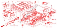 ASIENTO DEL. (DER.)(ASIENTO HIDRAULICO COMPLETO) para Honda ACCORD 2.0 VTI 4 Puertas 5 velocidades automática 2003