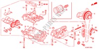 BOMBA DE ACEITE(L4) (1) para Honda ACCORD VTIL 4 Puertas 5 velocidades manual 2006
