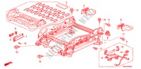 ASIENTO DEL. (DER.)(ASIENTO POTENCIA 4 VIAS) para Honda ACCORD EX 4 Puertas 5 velocidades automática 2007