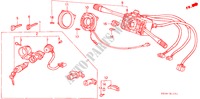 INTERRUPTOR(2) para Honda ACCORD EX 1600 4 Puertas 5 velocidades manual 1989