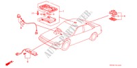 LUZ INTERIOR para Honda ACCORD EX 1600 4 Puertas 5 velocidades manual 1989
