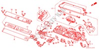 VELOCIMETRO (DIGITAL) para Honda ACCORD EXR 4 Puertas 5 velocidades manual 1989