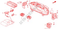 INDICADOR DE COMBINACION(2) para Honda PRELUDE 4WS SI 2 Puertas 5 velocidades manual 1991