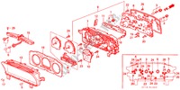 INDICADOR DE COMBINACION COMPONENTES(2) para Honda PRELUDE 2.0EX 2 Puertas 5 velocidades manual 1991