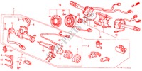 INTERRUPTOR para Honda PRELUDE 4WS 2.0 SI 2 Puertas 5 velocidades manual 1989