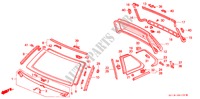 PARABRISAS DELANTERO/ PARABRISAS TRASERA para Honda PRELUDE 4WS 2.0 SI 2 Puertas 5 velocidades manual 1989